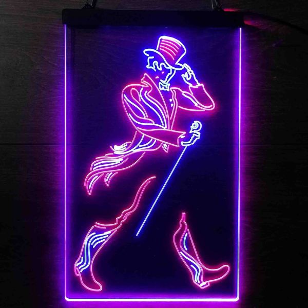 Johnnie Walker Dual LED Neon Light Sign